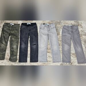 Old Navy Skinny Jeans in Camouflage, Black, and Gray Kids Size 5t All 4 For $19.